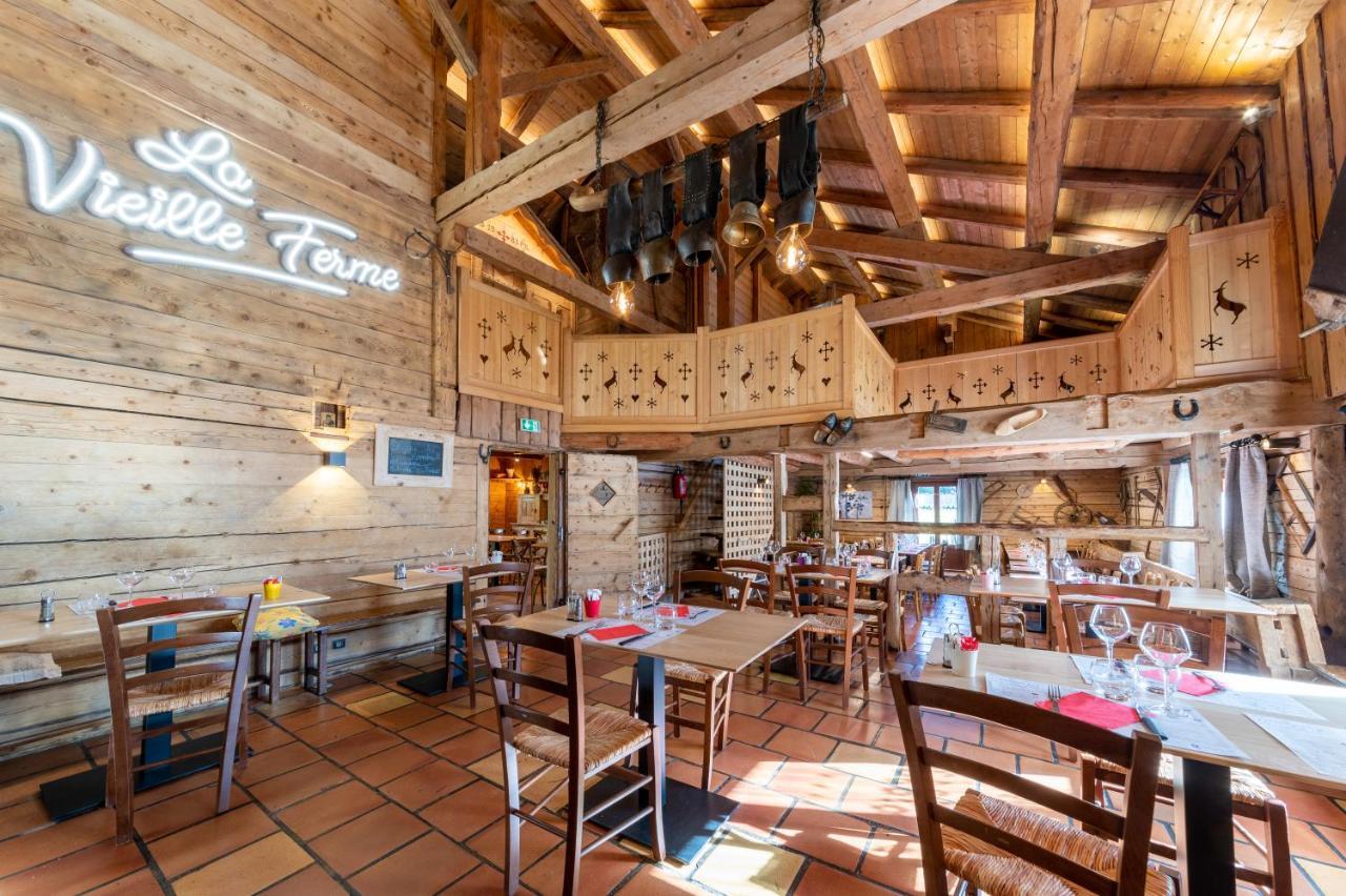 Hotel La Vieille Ferme Manigod Esterno foto