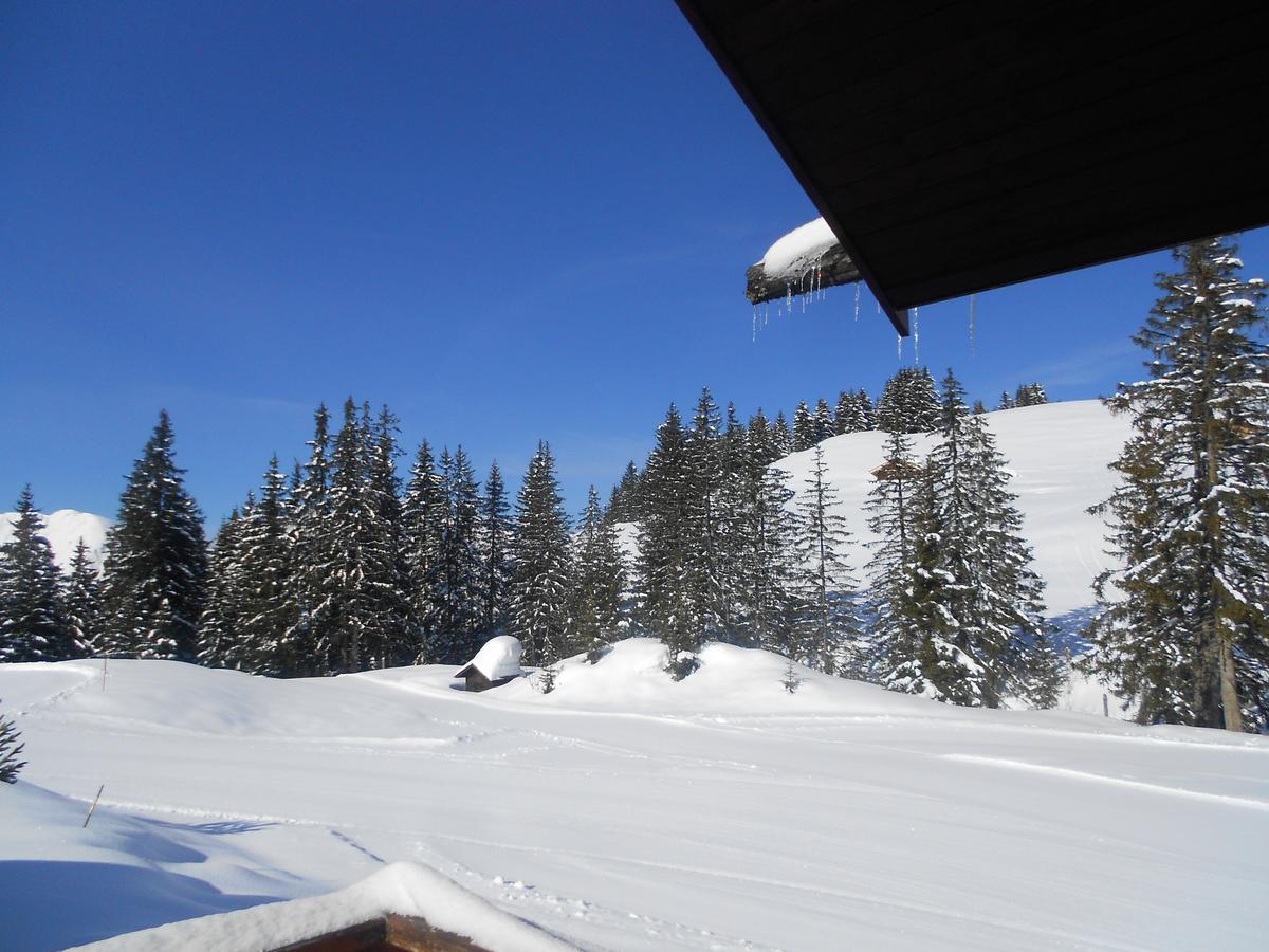 Hotel La Vieille Ferme Manigod Esterno foto